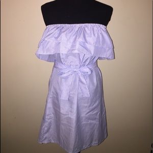 Ruffled Stripped Dress